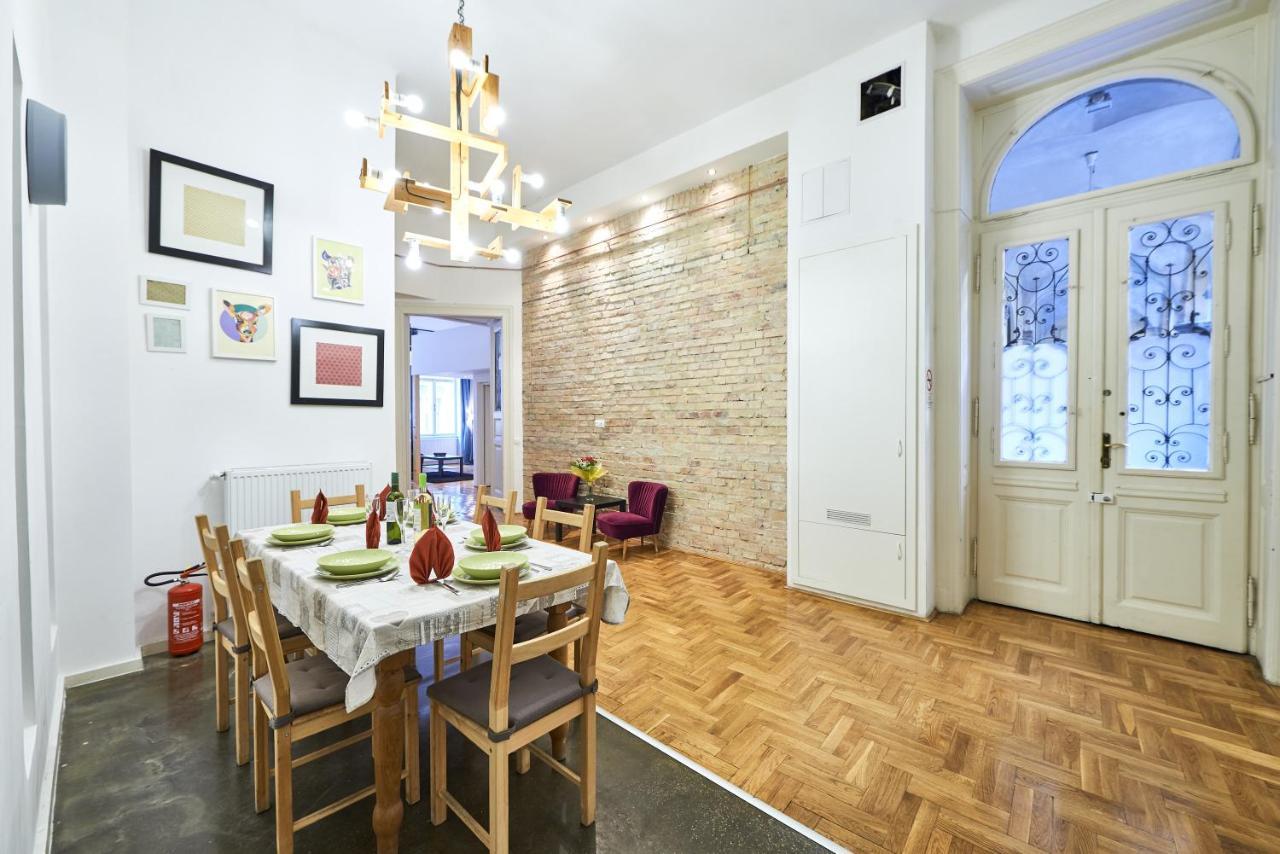 בודפשט Large Apartment For Groups City Center Dist. VII מראה חיצוני תמונה