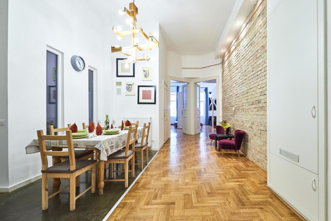 בודפשט Large Apartment For Groups City Center Dist. VII מראה חיצוני תמונה